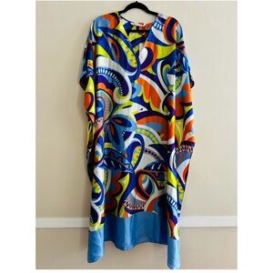 Vibrant Multicolor ZARA Kaftan Dress